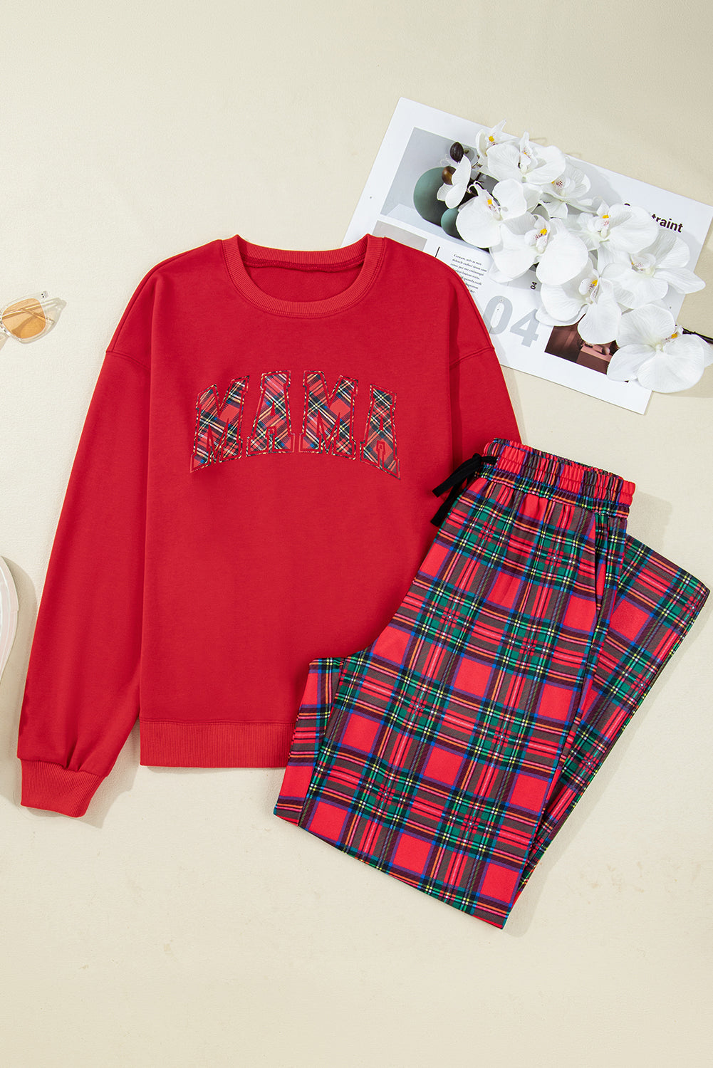 Cozy Christmas Morning™ Plaid Lounge Set