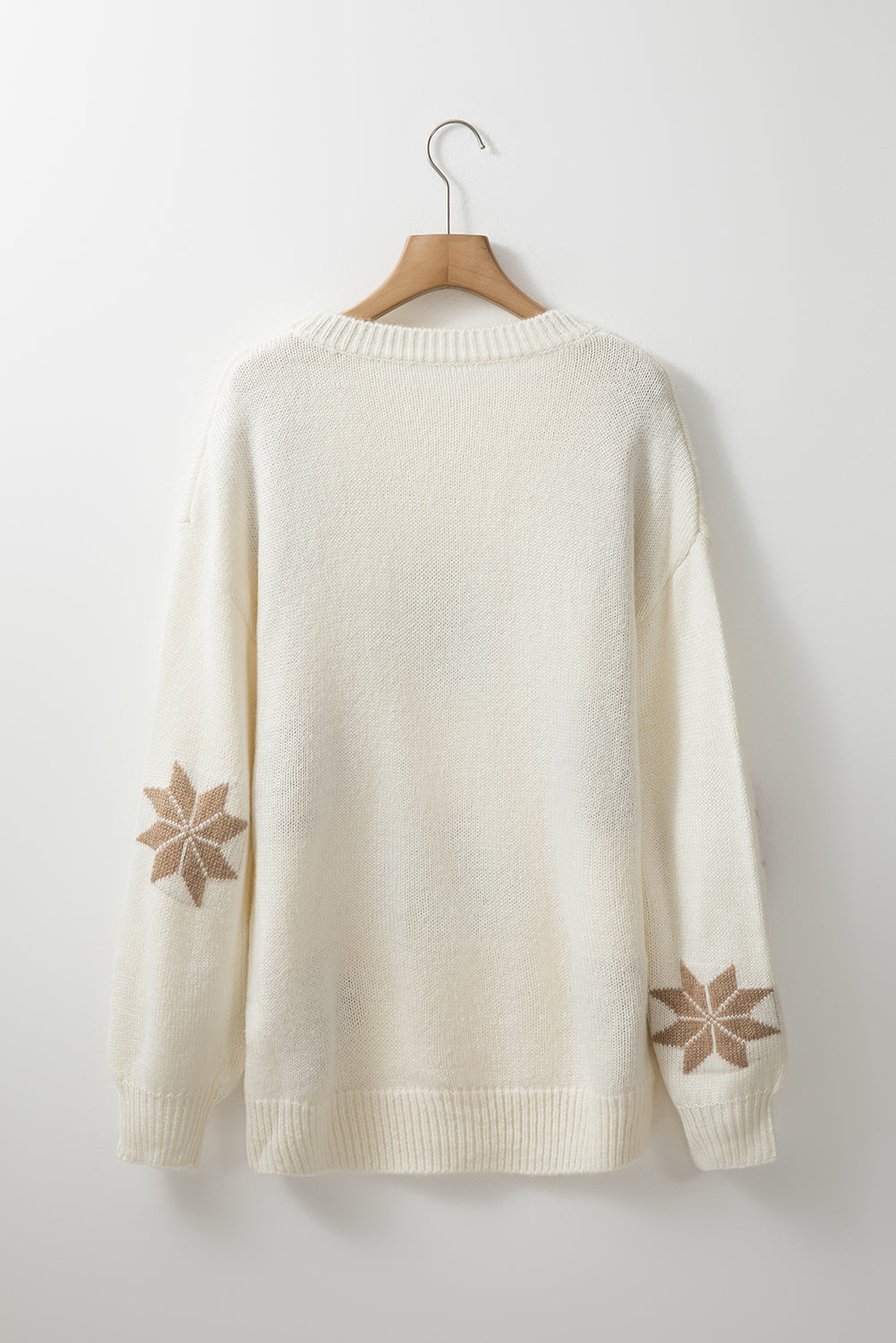 Nordic Snowfall Charm™ Cozy Winter Snowflake Sweater