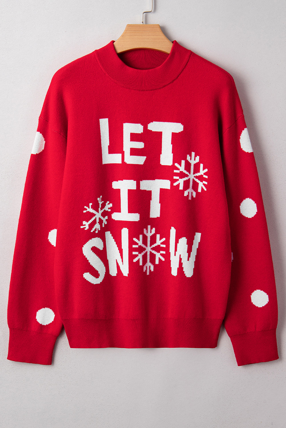 The Let It Snow Cozy Glow Sweater™
