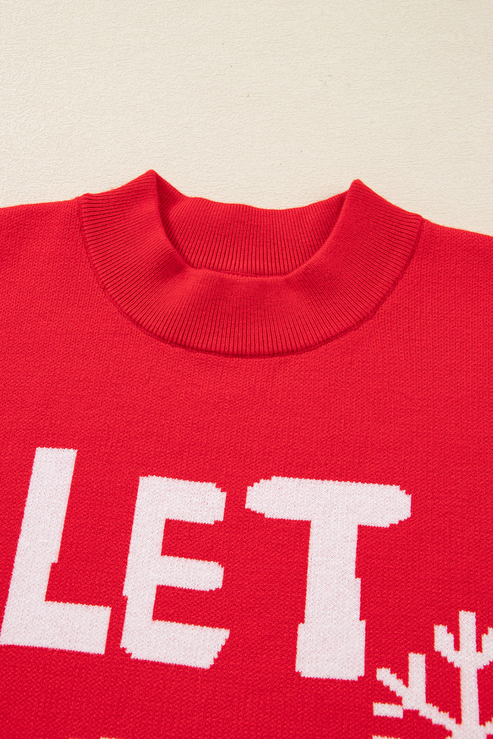 The Let It Snow Cozy Glow Sweater™