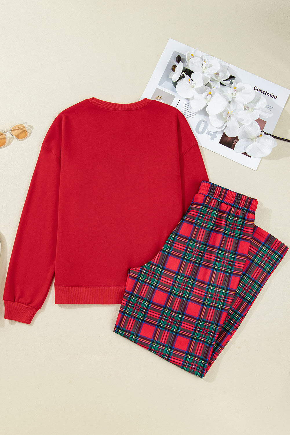 Cozy Christmas Morning™ Plaid Lounge Set