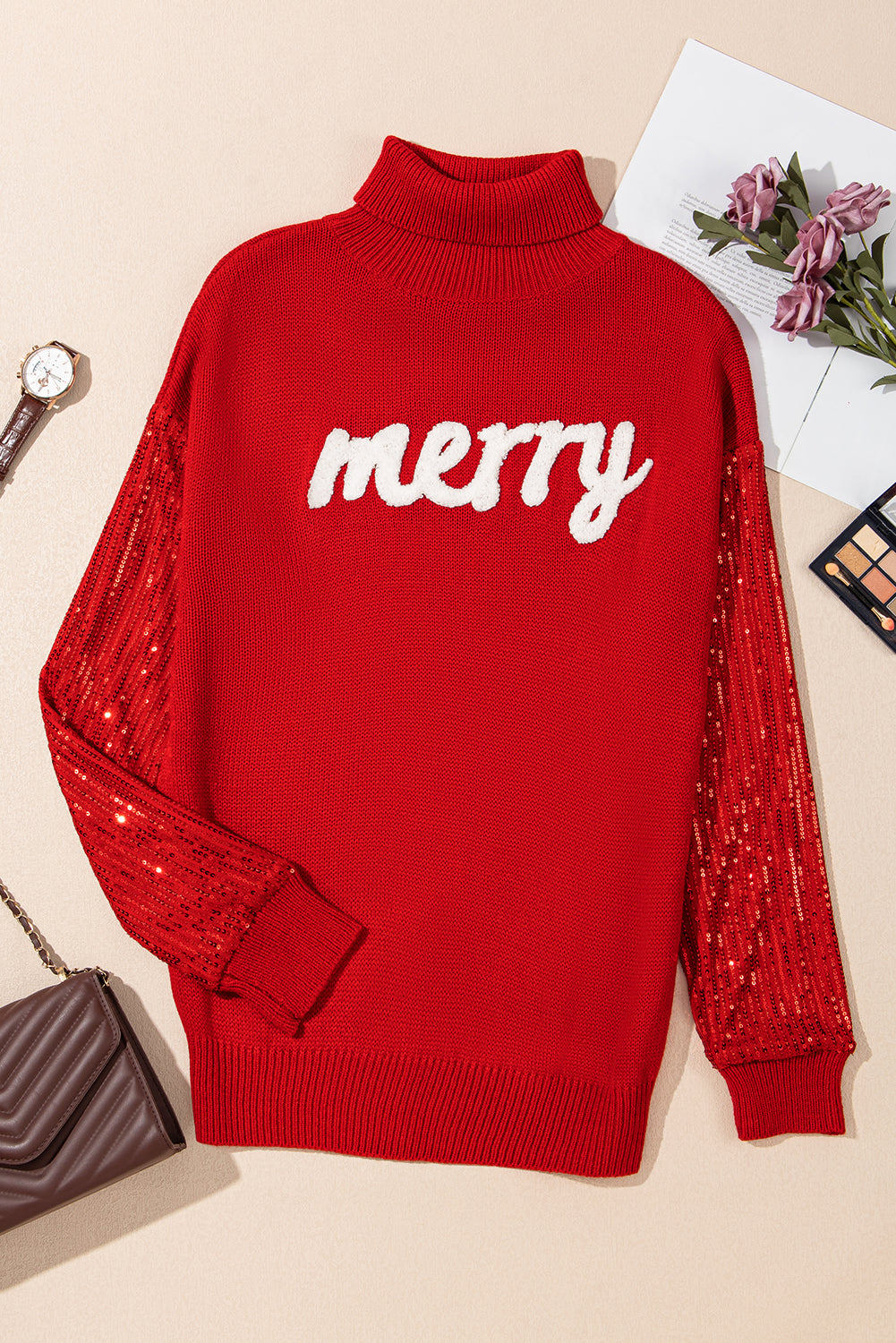 The Merry Sparkle Turtleneck Sweater™