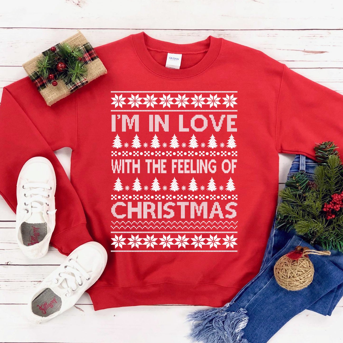 In Love With Christmas™ Cozy Holiday Sweater