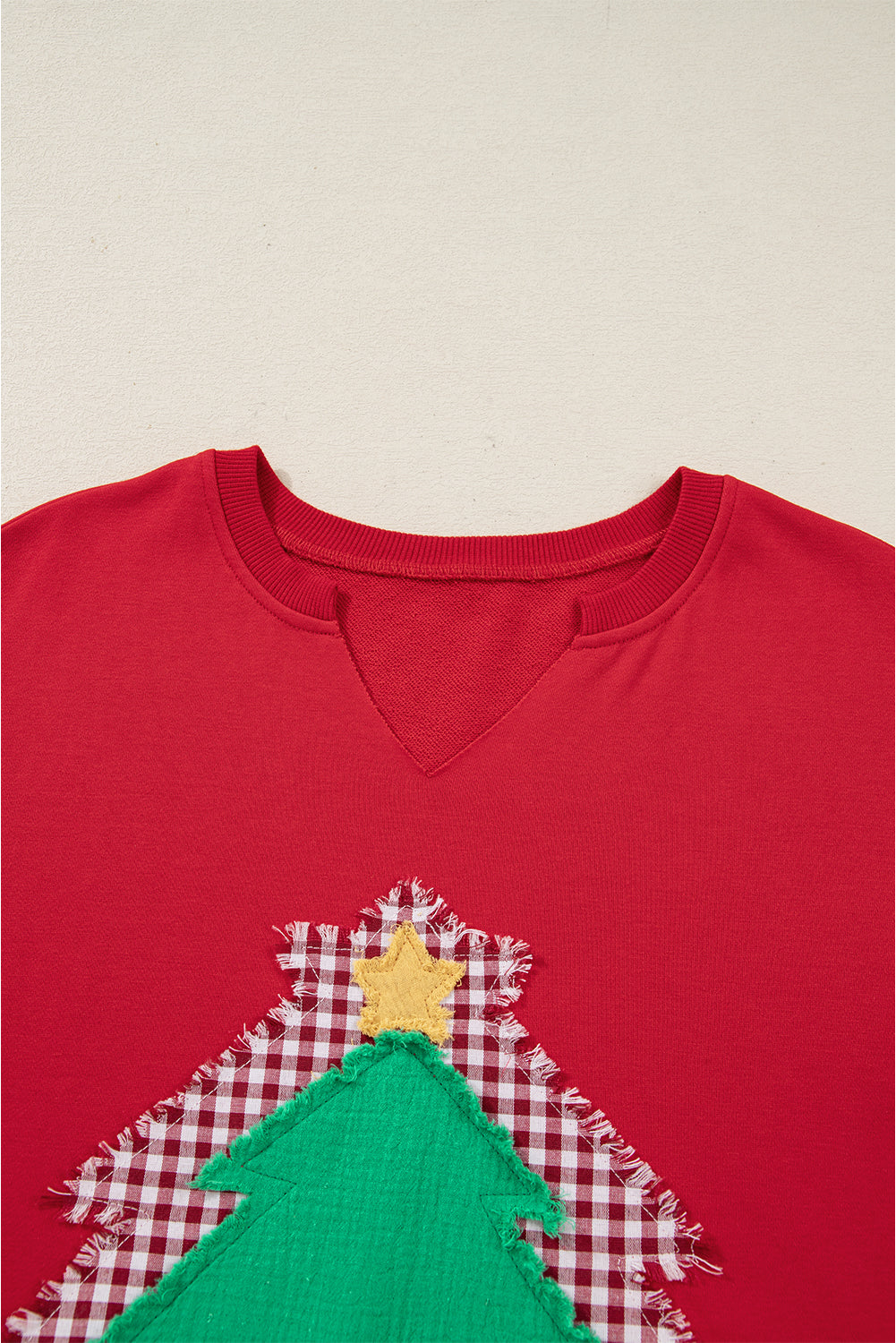 Patchwork Christmas Tree™ Rustic Holiday Sweater